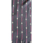 Vintage 70s Gucci Silk Scarf Navy Blue Horsebit Print Rectangular Fringed