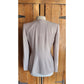 Vintage Armani Black Label Blazer Beige Wool Collarless Jacket Borgo 21