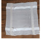 Vintage 50s Christian Dior COLIFICHETS Square Cream Silk Square Rare Museum Archive Piece