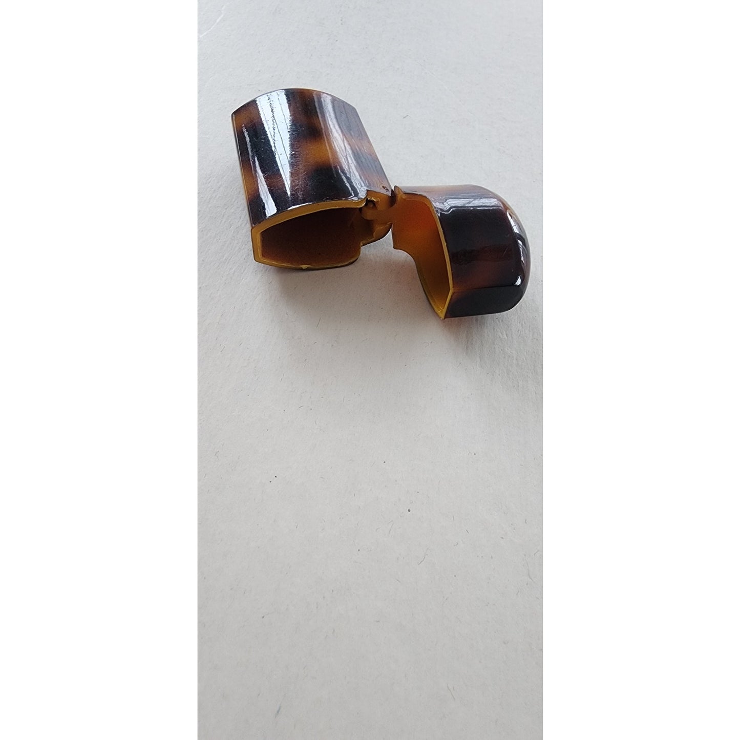 Vintage 40s Lighter Holder Celluloid Tortoiseshell