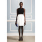 Jason Wu Dress Resort 2012 Strapless Party Midi Bubble Skirt Ivory Black Silk NWT Small