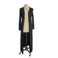 Eileen Fisher Black Wool Duster Long Cardigan / M