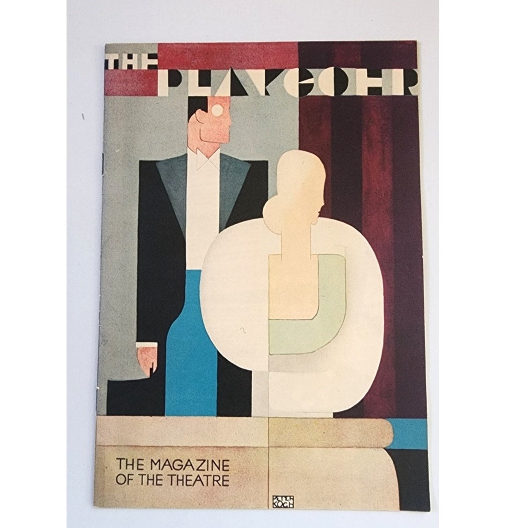 30s Art Deco Theater Program Peter Koch Chicago Adelphi