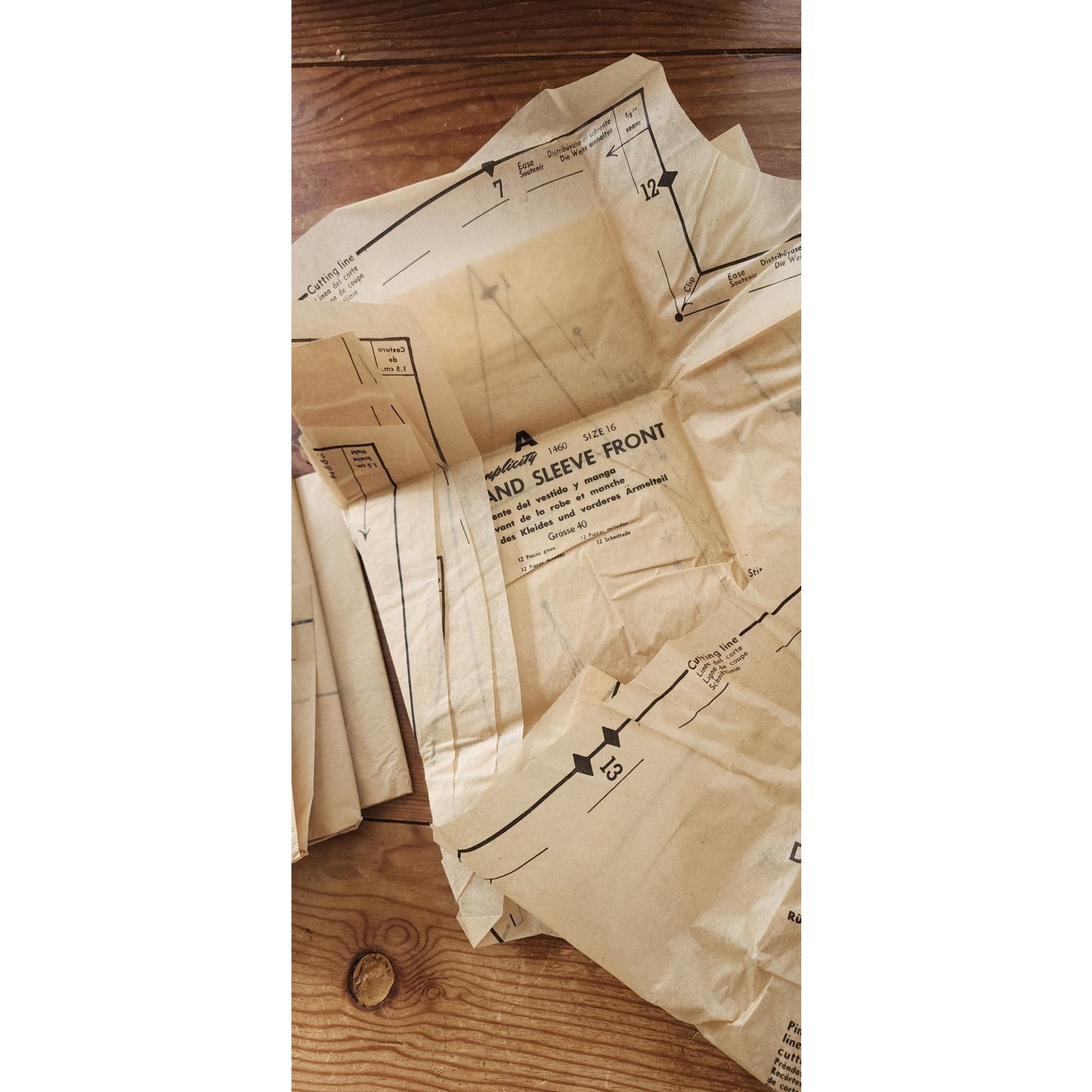 Vintage 50s Sewing Pattern ORIGINAL Dress and Coat Set Simplicity 1460