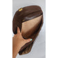 Vintage 1970s Gucci Portfolio Bag Envelope Case Clutch Brown Leather