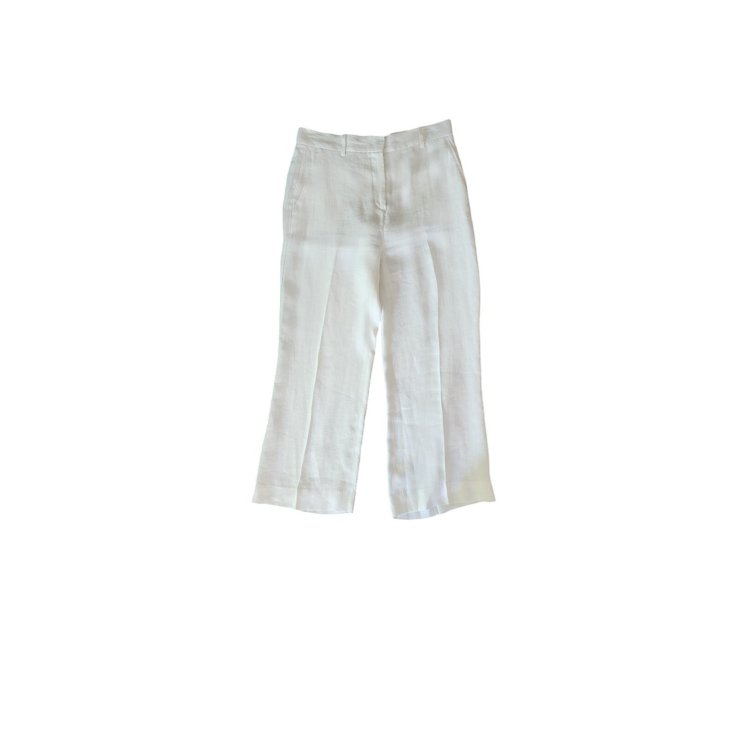 Vintage 2000s Max Mara Weekend Linen Pants White Trousers / Medium