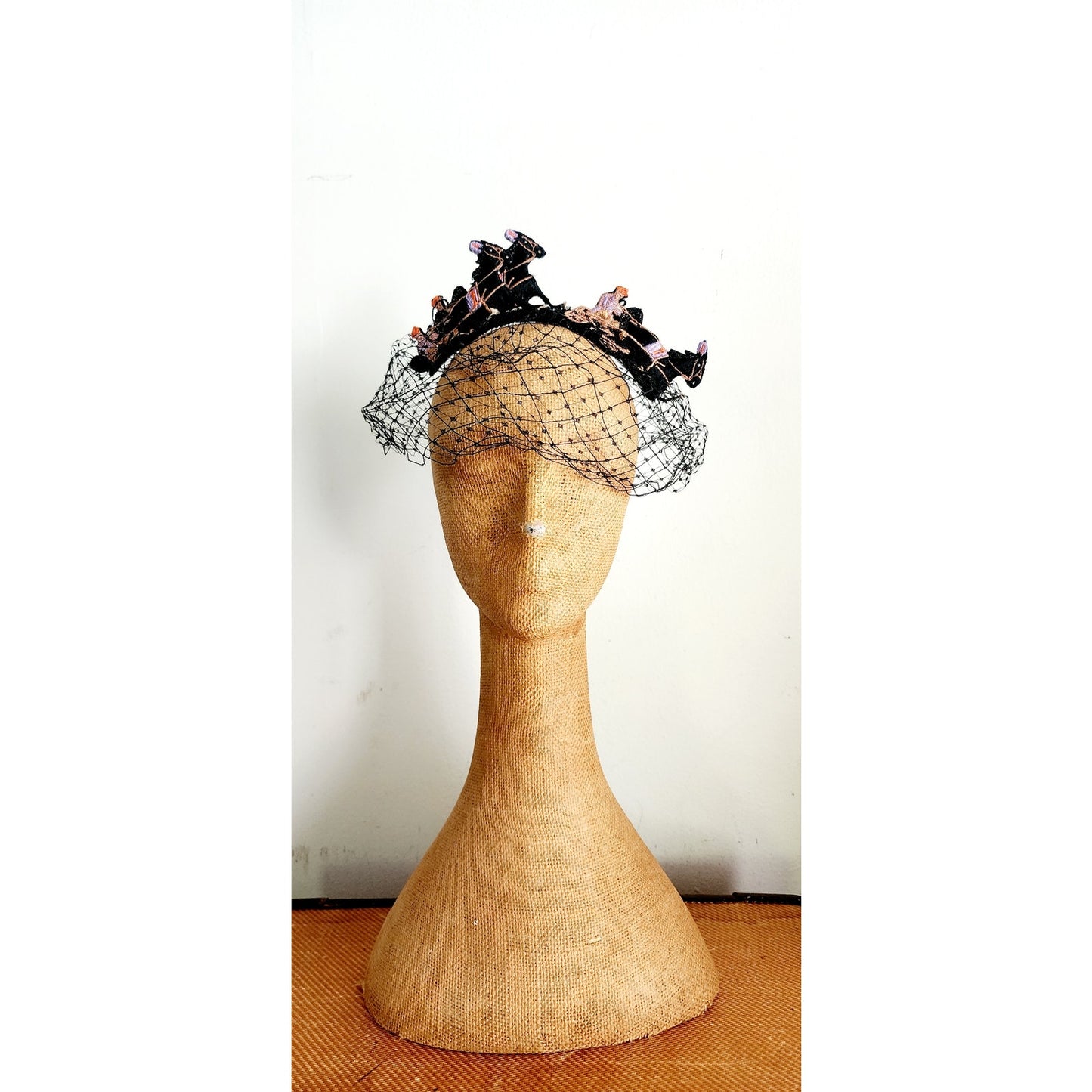Vintage Bes-Ben Equestrian Hat Trotters Horses OOAK