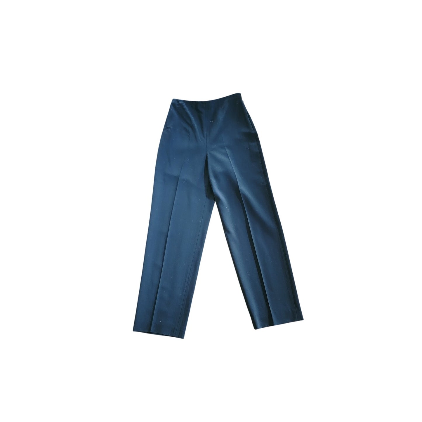 Vintage 2000s GIORGIO ARMANI Pants Black Label Wool High Waisted  26" x 28"