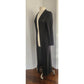 Eileen Fisher Black Wool Duster Long Cardigan / M