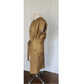 Carolina Herrera Shirt Dress 2022 Resort Beige Cotton Button Down Front Safari Belted Utility NWOT Large