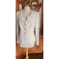 Vintage 2004 ARMANI Blazer in Cream Off White w/Bow Fitted Jacket / Large