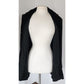 Vintage Zelda Blazer Black Velvet Jacket 90s Does 40s Retro Style