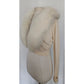 Vintage 1950s Cream Wool Cardigan White Fox Fur Collar Joseph Horne