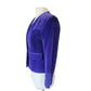 Vintage 80s Purple Velvet Blazer Fitted Jacket Daniel Niveau