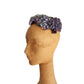 Vintage 60s Bes-Ben Hat Purple Crystal Circlet