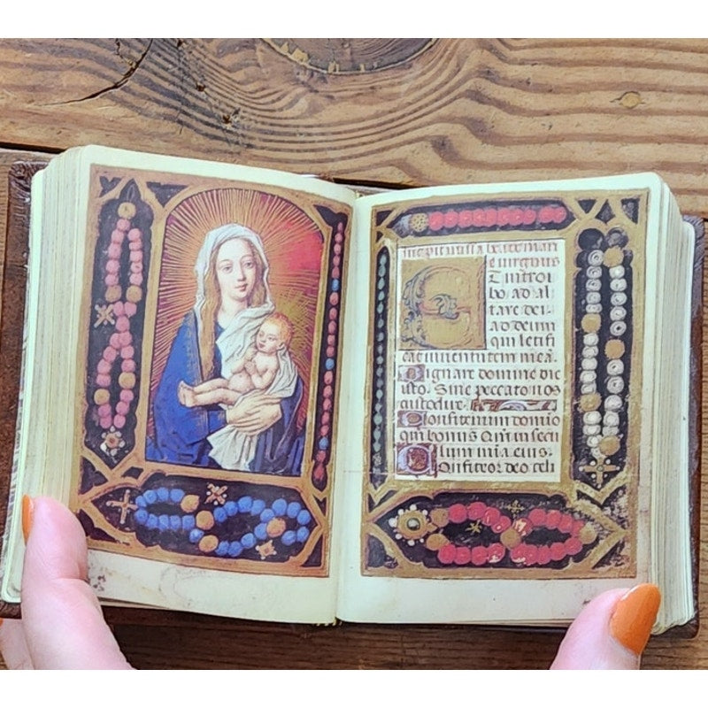 RARE Manuscript Fascimiles Il Libro delle Ore Ross. 94 Vatican Book of Hours Bruges Flemish Art 1983 Jaca Book Belser Verlag Mint w/Box