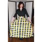 Vintage 40s Black + Yellow Dress Shirtwaist Style by Raymond
