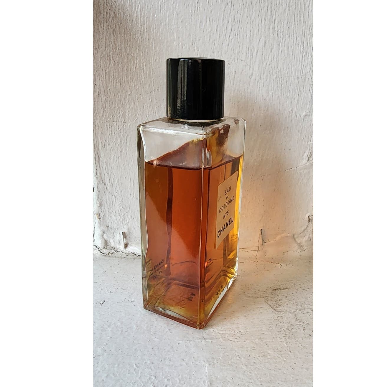Vintage Chanel No 5 Eau de Cologne 4 fl oz - almost full