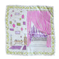 Vintage 1950s Emilio Pucci Scarf "Villa Toscana" 1957 Archival Documented Italian Interior Curtain Window Frames