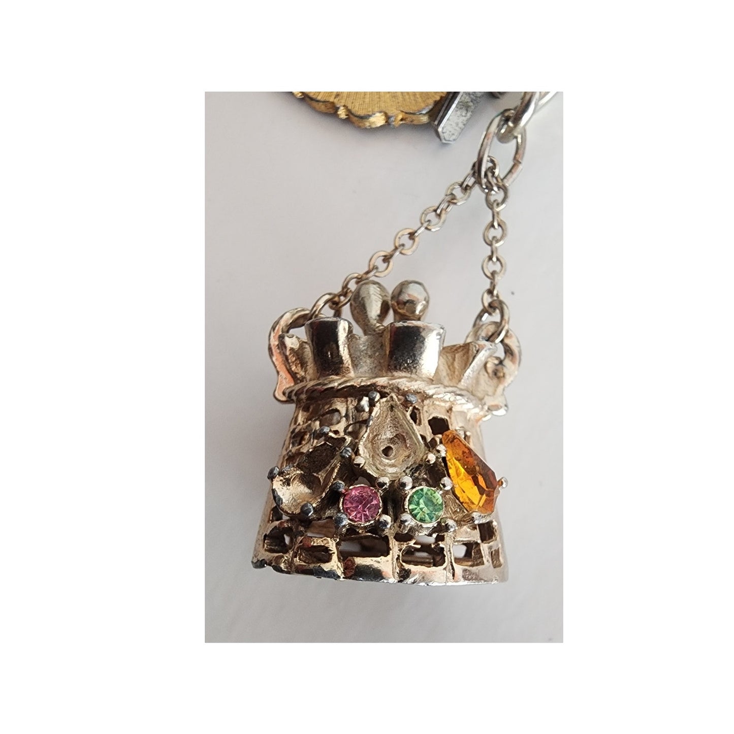Vintage 50s 60s Gold Charm Bracelet Travel & Hobbies Novelty