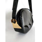 Vintage 60s Mod Black Purse Patent Leather Convertible Shoulder Bag
