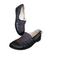 Vintage 1990s Dries Van Noten Shoes Black Leather Ballerina Flats Crisscross Ribbon Straps 39
