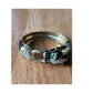 Vintage Black Panther Enamel Bracelet Art Deco Erte Style