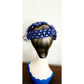 Vintage 50s Bes-Ben Hat Blue Moonstone Fascinator w/Veil