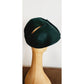 Vintage 40s Hat Green Felt Beret Tilt Style Marshall Fields