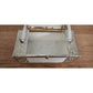 Vintage 1950s TYROLEAN NY Lucite Box Bag Pearl White Silver Filigree Art Deco