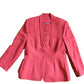 Vintage 1990s Armani Black Label Rust Red Skirt Suit IT 50