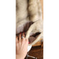 Vintage 50s Silver Mink Fur Wrap Stole by Hoffman-Morton