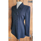 Vintage 80s Black Blazer Double Breasted Kasper