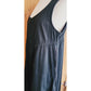 Vintage RUNDHOLZ Black Label Dress Sleeveless Cotton w/Zippers