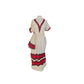 Vintage Handmade Ethiopian Eritrean Habesha Dress + Scarf Traditional Folk Ethnic Costume