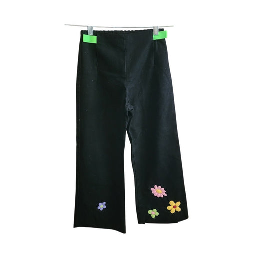 Rare Vintage 90s Sonia Rykiel Enfant Girls Jeans - Floral Embroidery - NWOT