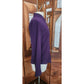 Y2K Prada Silk Blouse Purple Long Sleeve Single Pocket Button Down