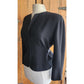 Vintage Armani Black Label Blazer Nipped Waist Sash Tie Belt