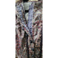 Vintage Neo-Edwardian Jacket Gray Mauve Paisley Print XS