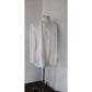 Vintage 90s GIORGIO ARMANI BLACK LABEL Jacket White Linen Blazer / Medium