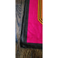 Vintage HERMÈS Scarf Les Perroquets Cashmere Silk Pink Navy Gold Carre Foulard Joachim Metz 1984