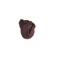 Vintage 1940s Brown Hat Tall Sculpted Tilt w/Front Bow Lecie Studio