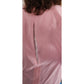 Vintage ESCADA Blouse Pink Silk Button Down Shirt / M