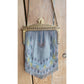 Vintage 1920s Whiting & Davis Evening Bag Painted Mesh Steel Art Deco