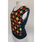 Vintage 1970s Argyle Sweater Wool Vest Dark Green Marshall Field & Co