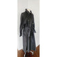 Vintage 80s Sonia Rykiel Coat Black Trench / Medium