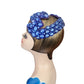 Vintage 1950s Bes-Ben Hat Blue Moonstone Fascinator Juliet Style
