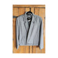 Vintage 80s Mens Gray Blazer by Gabrielle NWT (Deadstock)