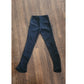 Vintage Y2K TOM FORD GUCCI Pants Black Stretch Flared Leg Side Zippers Low Rise