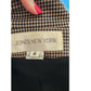 Vintage 90s Pant Suit Houndstooth Wool Jones New York / S
